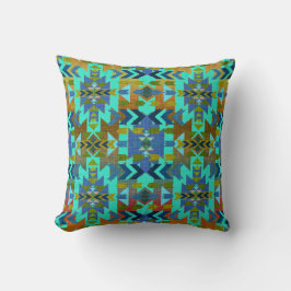 Aqua Daze Southwestern Style Kissen