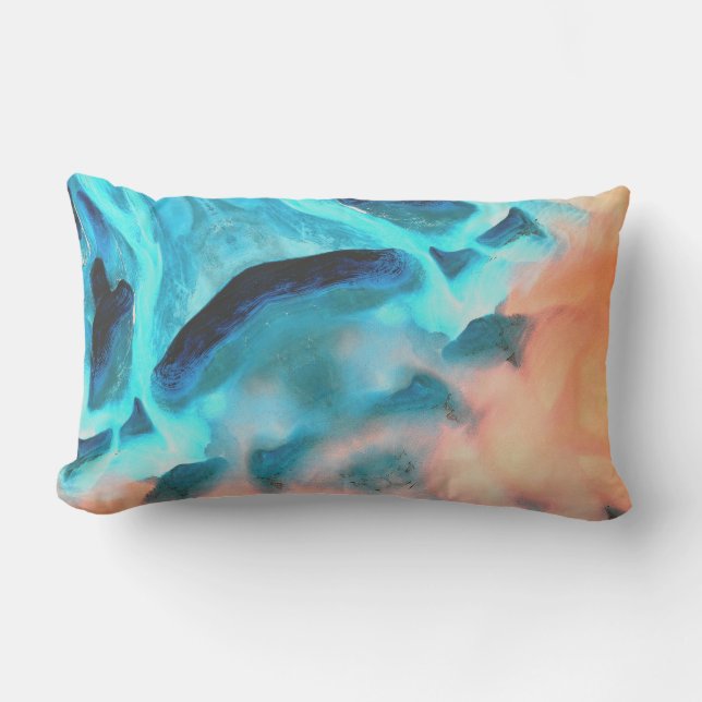 Aqua Design Pillow Lendenkissen (Vorderseite)