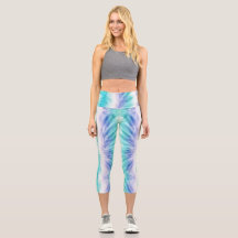 Aqua Dream Krawatte-Dye Leggings
