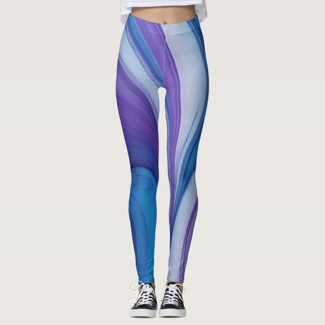 Aqua Dream Leggings (Vorderseite)