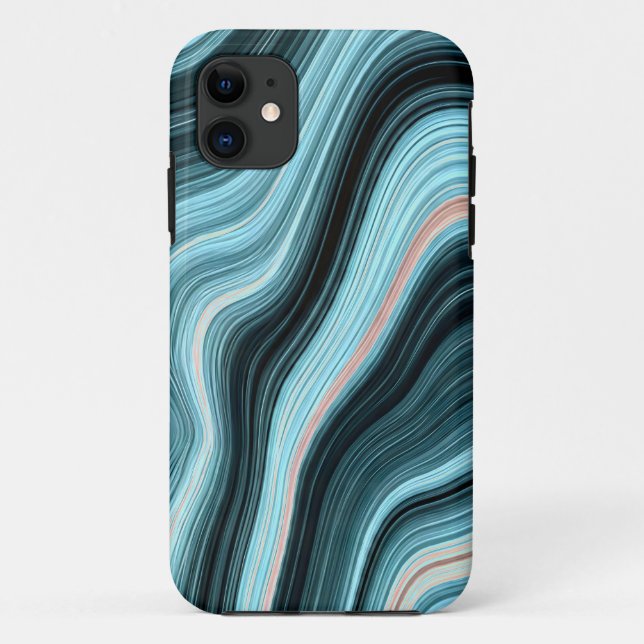 Aqua Drift Case-Mate iPhone Hülle (Rückseite)