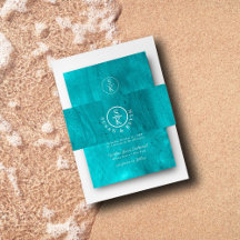 Aqua Elegance Hochzeit mit türkisfarbenem Wasser u