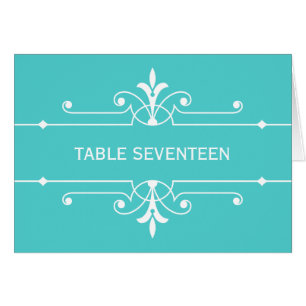 Aqua Extravagante Tischnummer