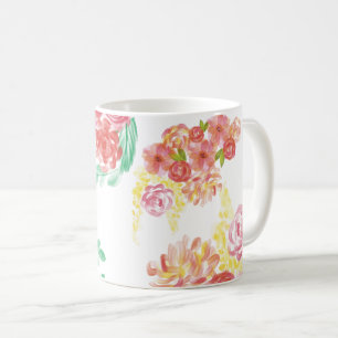 Aqua fleur kaffeetasse