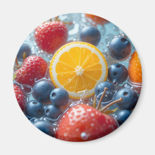 Aqua Frucht-Medley Magnet