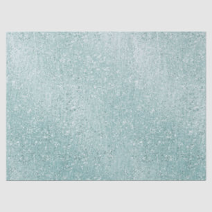 Aqua Glitzy Ombre Seidenpapier