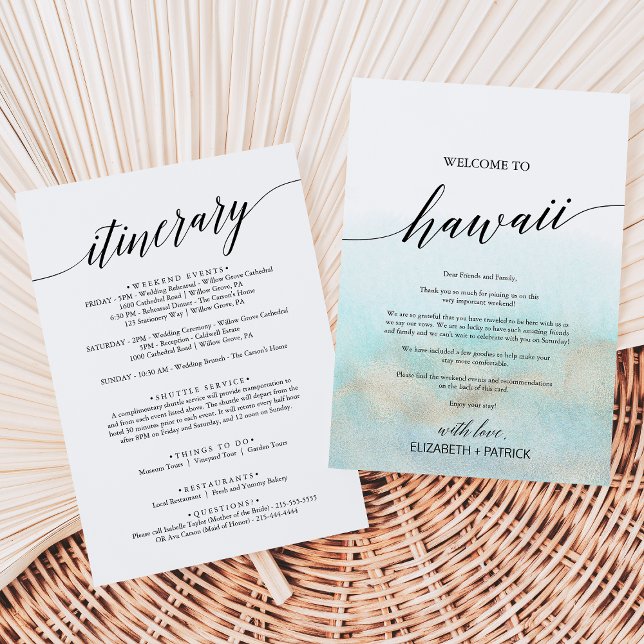 Aqua Gold Beach Hawaii Begrüßungsbrief und Informa (Von Creator hochgeladen)