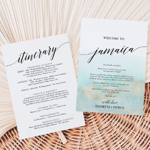 Aqua Gold Beach Jamaika Begrüßungsschreiben und Re