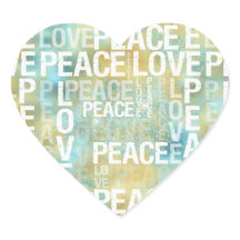 Aqua Gold White Peace Liebe