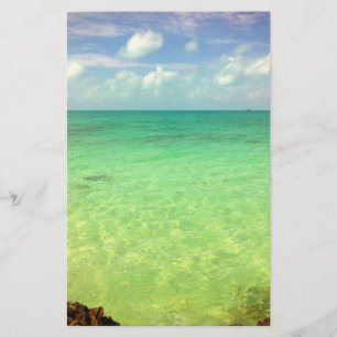 Aqua Green Ocean Foto Turks und Caicos