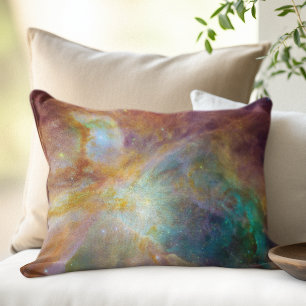 Aqua Green Orion Nebula Zierkissen