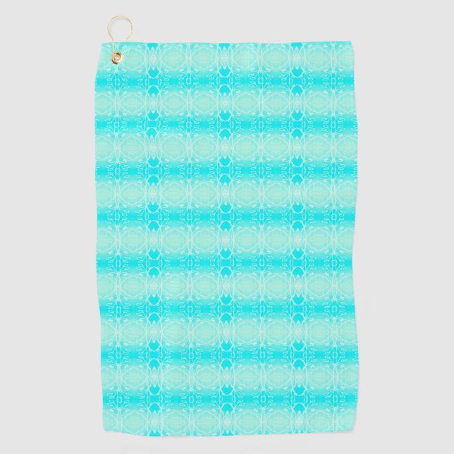 Aqua Harmony Golfhandtuch (Vorderseite)