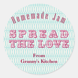 Aqua Homemade behält Canning Stickers bei