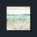 Aqua Horizon Leinwanddruck<br><div class="desc">Aqua Horizon II von Tim Oole. Design,  das den Blick auf den Horizont anregt,  mit aquamariner und beigefarbener Färbung.</div>