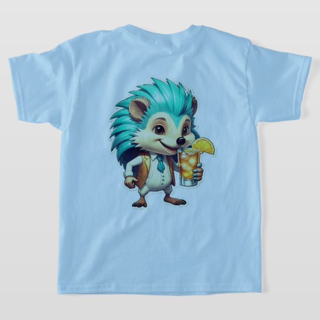 Aqua Igel T-Shirt (AblageHinten)