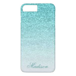 Aqua Imitats Glitzer Case-Mate iPhone Hülle