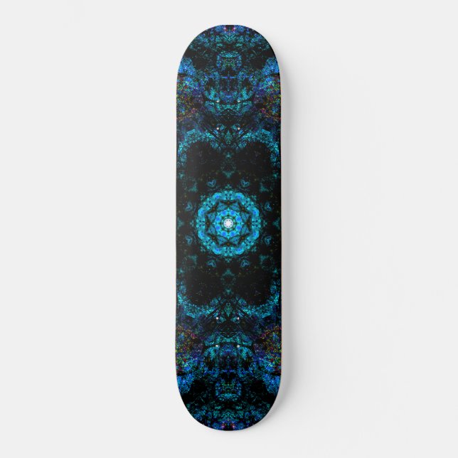 Aqua-Kaleidoskop-Effekt, Skateboard (Vorderseite)
