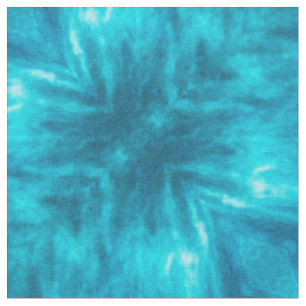 Aqua Krawatte-Dye Stoff