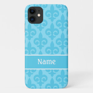 Aqua-Lilie iPhone 4/4S Fall Case-Mate iPhone Hülle