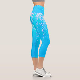 Aqua Locarno on Ice Leggings