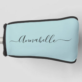 Aqua Mint Green Personalisiert Name Golf Head Cove Golf Headcover