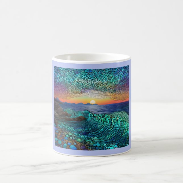 Aqua Mirage Seascape Kaffeetasse (Mittel)