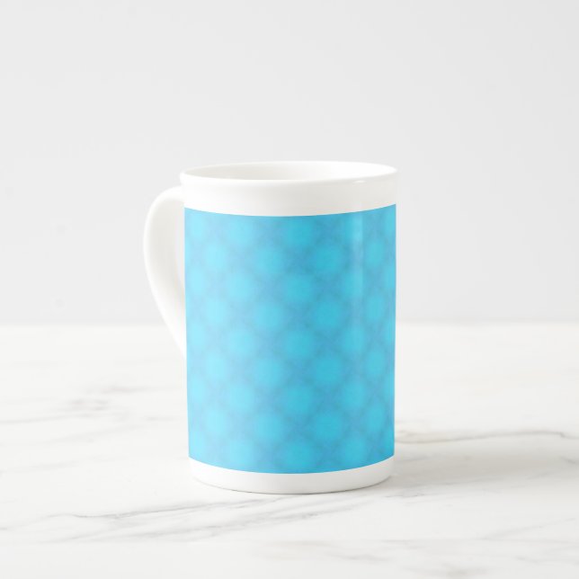 Aqua Mist von Kenneth Yoncich Prozellantasse (Vorderseite Links)