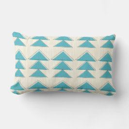 Aqua Modern Arrow Muster Design Pillow Kissen