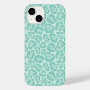Aqua Niedlich Girl Animal Print Case-Mate iPhone Hülle