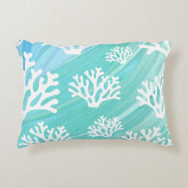 Aqua Ocean Coral Meereswelt Dekokissen