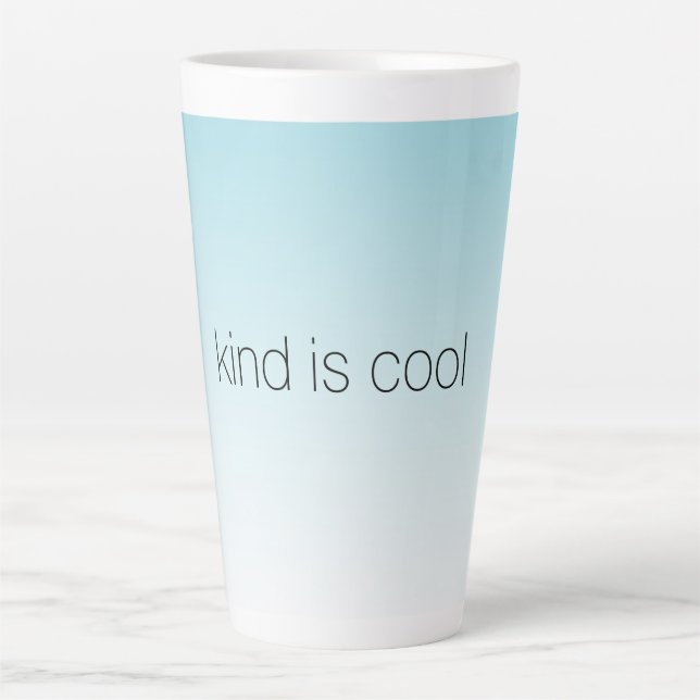 Aqua Ombre Kind ist Cool Milchtasse (Vorderseite)