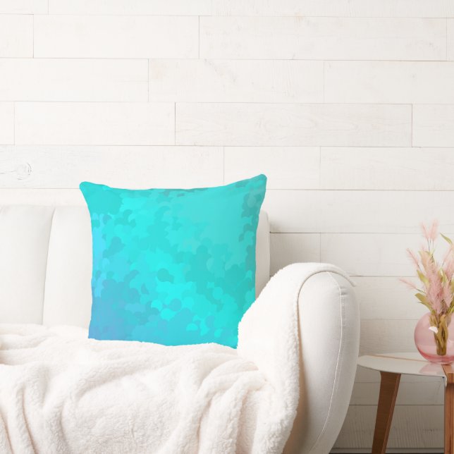 Aqua Ombre Kissen (Liege)