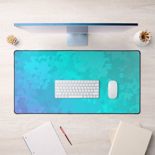 Aqua Ombre Schreibtischunterlage (Büro 1)