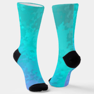 Aqua Ombre Telefon Ring Halterung Socken