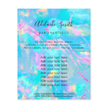 Aqua-Opal-IMITAT-Holograph