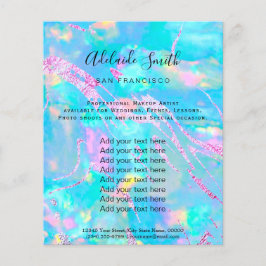 Aqua-Opal-IMITAT-Holograph Flyer