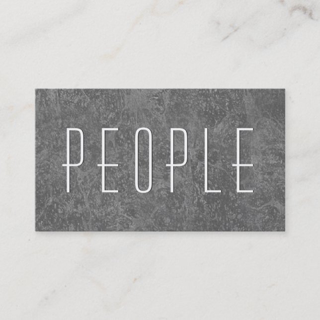 Aqua PERSONAL-BERATER einfache Art V57 Visitenkarte (Vorderseite)