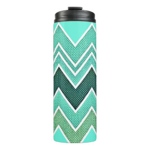 Aqua Rise Chevron Thermosbecher