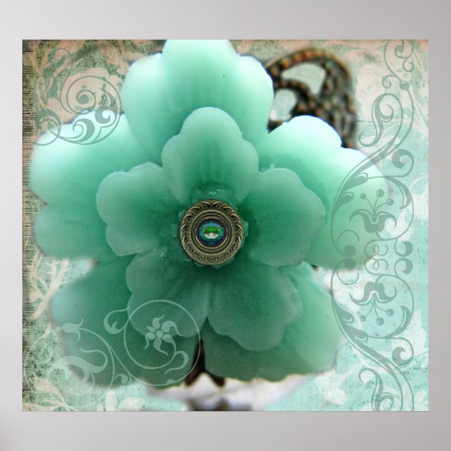 Aqua Sakura Poster (Vorne)