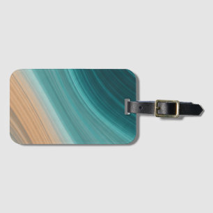 Aqua-Sand-Fluss Gepäckanhänger