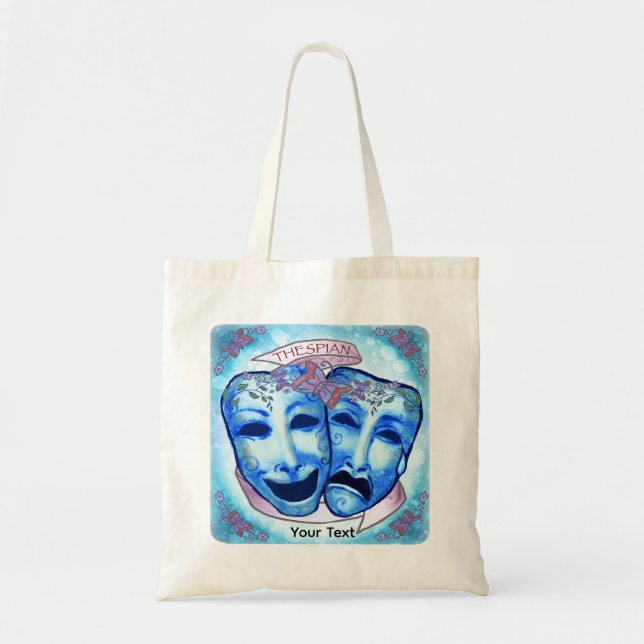 Aqua-Schauspielermasken Tragetasche (Vorne)