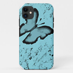 Aqua-Schmetterling iPhone 5 Fall Case-Mate iPhone Hülle
