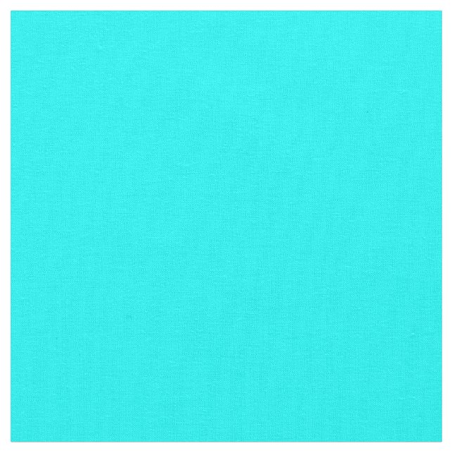 Aqua Solid Color Fabric Stoff (Nahaufnahme)