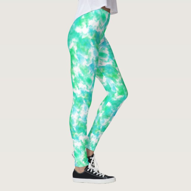 Aqua Splash Athletic Leggings (Rechts)