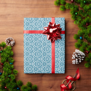 Aqua Splendor Geschenkpapier