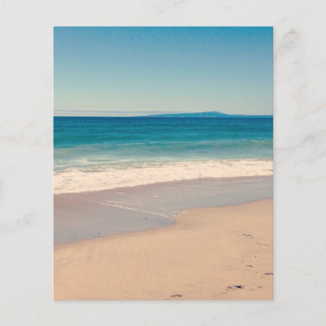Aqua-Strand-Fotopapierbögen (Vorderseite)