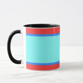 AQUA STRIPE TASSE