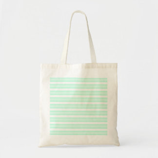 Aqua Stripe Tote Tasche