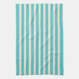 Aqua Stripes Handtuch