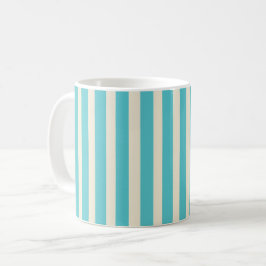 Aqua Stripes Kaffeetasse